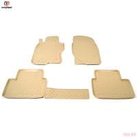 Коврики салона Norplast бежевые для Infiniti G35 (2007-2014) № NPL-Po-33-55-B