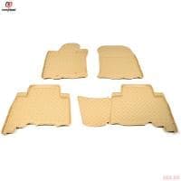 Коврики салона Norplast бежевые для Toyota Land Cruiser Prado 150 5 мест (2010-2013) № NPL-Po-88-52-B