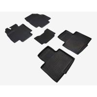 Коврики салона с высоким бортом для Toyota Highlander (2019-2025) № 95842