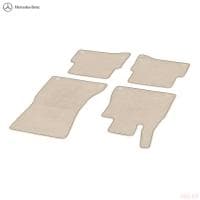 Коврики салона текстильные оригинальные для Mercedes S-Class (W223) (2020-2025) Long бежевые № A22368004067Q18