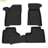 Коврики салона Rezkon резиновые для Chevrolet Niva (2123) (2002-2009) Comfort № 1039040300