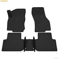 Коврики салона 3D EVA Ромб резиновые для Skoda Karoq (2020-2025) с черным кантом № 9230035101