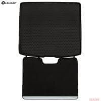 Коврик в багажник с функцией защиты бампера Econom для Renault Kaptur (2016-2023) 4WD, 2WD (для комплектаций с фальш-полом) № ELEMENT.SET.011