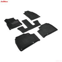 Коврики салона 3D текстильные для HONGQI EHS9 (2020-2025) № 99306