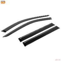 Дефлекторы окон AutoFlex для Lada (ВАЗ) Largus универсал (2012-2018) литьевой поликарбонат № 860106