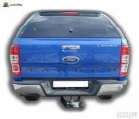 Фаркоп Лидер Плюс усиленный со сварным фланцевым шаром для Ford Ranger (Limited, Wildtrak) (2012-2015) № F121-FC