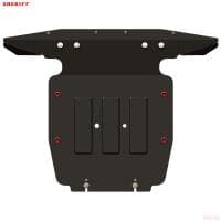 Защита двигателя для Volkswagen Touareg (2010-2018) № 26.1884