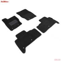 Коврики салона 3D текстильные для Land Rover Discovery 5 (2017-2025) № 89023