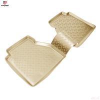 Коврики салона Norplast задние бежевые для Nissan Navara Lux (2005-2015) № NPL-Po-61-27-B