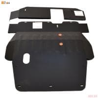 Защита картера и КПП для Mitsubishi Galant (2004-2008) (сборка США) 2 части № ALF1421