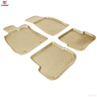 Коврики салона Norplast бежевые для Audi A6 (2004-2008) № NPL-Po-05-03-B
