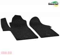Коврики салона Gumarny Zubri передние для Mercedes Vito (2014-2025) № ST 32-00375