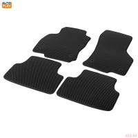 Коврики салона EVA Standard для Skoda Octavia A7 (2013-2020) кроме авто с акустической системой Kanton № 6510201