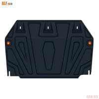 Защита двигателя и КПП для Hyundai Verna (2005-2010) № ALF-10.14 AL 4