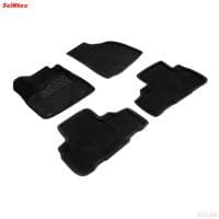 Коврики салона 3D текстильные для Toyota Highlander (2014-2019) № 85760