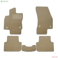 Коврики салона Klever текстильные Premium для Volkswagen Tiguan (2017-2023) 5 шт. бежевые № KLEVER04514722112kh