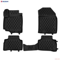 Коврики 3D салона оригинальные для Suzuki Vitara (2015-2025) № 990NF-54P11-000