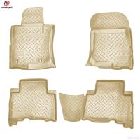 Коврики салона Norplast бежевые для Toyota Land Cruiser Prado 150 5 мест (2013-2025) № NPL-Po-88-54-B