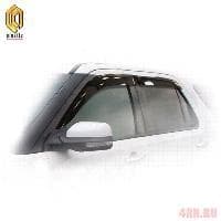 Дефлекторы окон CA Plastic Classic полупрозрачные для Ford Explorer (2016-2019) № 2010030311814