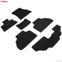 Коврики салона Lux текстильные для BMW X7 (G07) (2018-2025) 7 мест № 94275