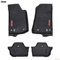 Коврики салона оригинальные для Jeep Wrangler (2018-2025) № 82215202AD