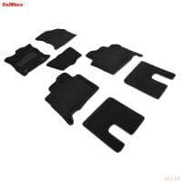 Коврики салона 3D текстильные для Toyota Fortuner (2015-2025) № 89351