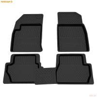 Коврики салона Rezkon резиновые для Ford Fusion (2002-2012) № 1016015100