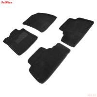 Коврики салона 3D текстильные для Haval Jolion 2WD (2021-2025) № 96900