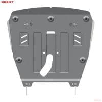 Защита картера и КПП для Nissan X-Trail (2015-2022) № 15.2827