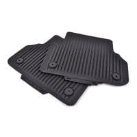 Коврики салона задние оригинальные для Audi A4 (2015-2025) 2 шт. № 8W0061511 041