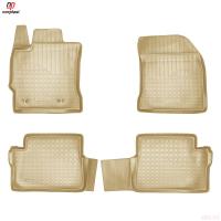 Коврики салона Norplast бежевые для Toyota Auris (2013-2018) № NPA11-C88-030-B