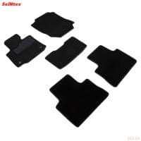 Коврики салона Lux текстильные для Toyota RAV4 (XA50) (2019-2025) МКПП № 93050