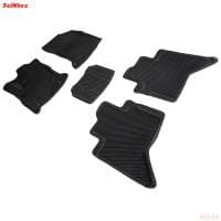 Коврики салона Eva 3D "ромб" для Toyota Hilux (2015-2025) № 95354