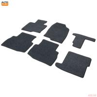 Текстильные коврики салона Standard для Mazda CX-9 (2016-2025) графит № 4380301