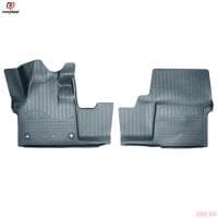 Коврики 3D салона Norplast для Citroen Space Tourer серые (2018-2025) № NPA10-C64-900-G