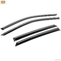 Дефлекторы окон AutoFlex для Lada (ВАЗ) Granta седан (2011-2018) № 860101