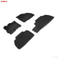 Коврики салона 3D текстильные для EXEED LX (2021-2025) № 96648