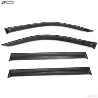 Дефлекторы боковых окон для Toyota Land Cruiser Prado 120 (2003-2009) широкие № TE21803