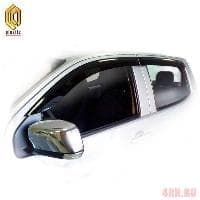 Дефлекторы окон CA Plastic Classic полупрозрачные для Isuzu D-Max (2013-2025) № 2010030312286