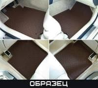 Коврики салона Stardiamond коричневые для BMW 7-Серия E66 седан Long (2001-2008) № STR69-00022