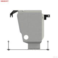 Защита редуктора для Kia Sorento (2020-2025) № 11.4903