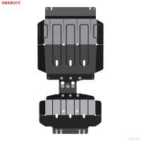 Защита КПП для Chevrolet Silverado (2019-2025) № 04.4368