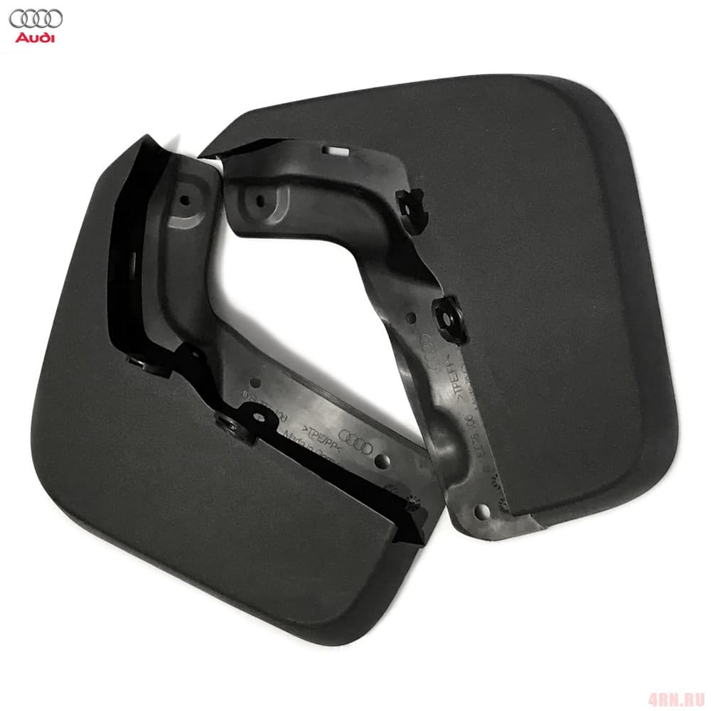 Брызговики задние оригинальные (без пакета S-Line) для Audi Q8 (2020-2024) № 4M8075101