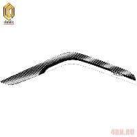 Дефлекторы окон CA Plastic серия "Art" белые для Mercedes Sprinter (2000-2006) № 2010031407165