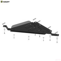 Защита раздаточной коробки для Great Wall Poer (2021-2025) № 73116