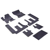 Коврики салона "Сетка" для SsangYong Stavic (2013-2019) 3 ряда № 85282