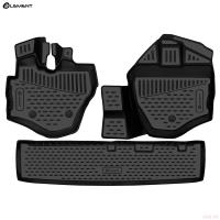 Коврики 3D салона для Kia Bongo (2022-2025) 3 шт. № ELEMENT3DAN0401210k