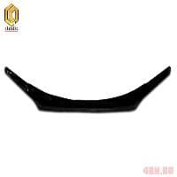 Дефлектор капота CA Plastic "Exclusive" Classic черный для Ford Focus 2 седан, хэтчбэк (2005-2008) № 2010060100709