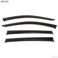 Дефлекторы боковых окон широкие для Hyundai Matrix (2007-2010) № HE21001