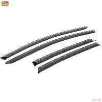 Дефлекторы окон AutoFlex для Kia Ceed хэтчбек 5дв. (2012-2018) литьевой поликарбонат № 828101